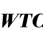 WTC Our Bodoni