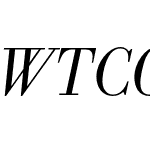 WTC Our Bodoni