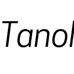 Tanohe Sans