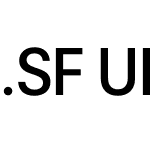 .SF UI Display Condensed
