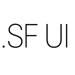 .SF UI Display Condensed