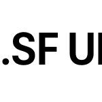 .SF UI Display Condensed