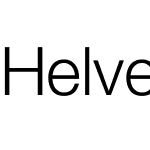 Helvetica Neue