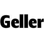 Geller Sans Compressed