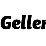 Geller Sans Compressed