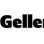 Geller Sans Condensed