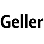 Geller Sans Condensed