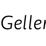 Geller Sans