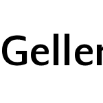 Geller Sans Narrow