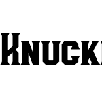 Knucklehead Serif