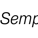 SempioneGrotesk