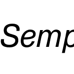 SempioneGrotesk