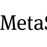 Meta Serif Pro