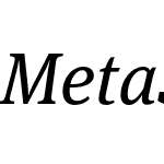 Meta Serif Pro