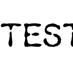 TEST-万葉古印 Std