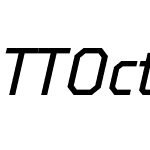 TTOctosquaresCond-Italic