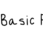 Basic Font