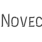 Novecento Carved narrow