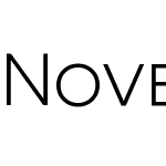 Novecento sans wide