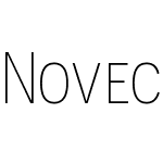 Novecento sans narrow