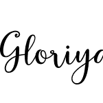 Gloriya Script