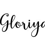 Gloriya Script