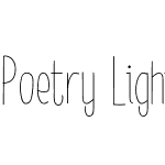 Poetry Light