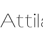 Attila Sans Classic Basic