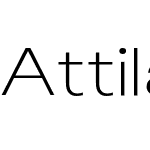 Attila Sans Uniform Basic