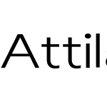 Attila Sans Uniform Basic