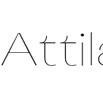 Attila Sans Sharp Basic