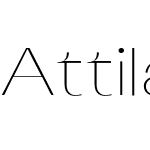 Attila Sans Sharp Basic