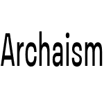 Archaism