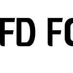 FD Football Font 6