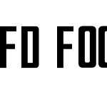 FD Football Font 3