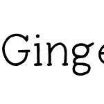 Ginger Typewriter