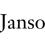 Janson Text LT Pro