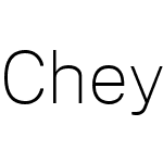 Cheyenne Sans Novus