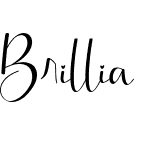 Brillia Calligraphy