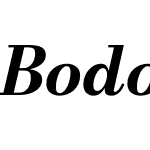 Bodoni* 06