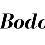 Bodoni* 16