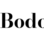 Bodoni* 16