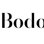 Bodoni* 36