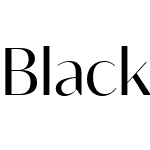 Blacker Sans Display