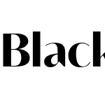 Blacker Sans Display