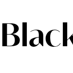 Blacker Sans Display