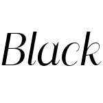 Blacker Sans Display