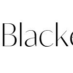 Blacker Sans Display