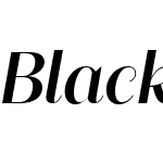 Blacker Sans Display