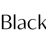 Blacker Sans Text